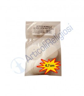 Ostie per celiaci senza glutine 50 pz. diam 3,5 cm